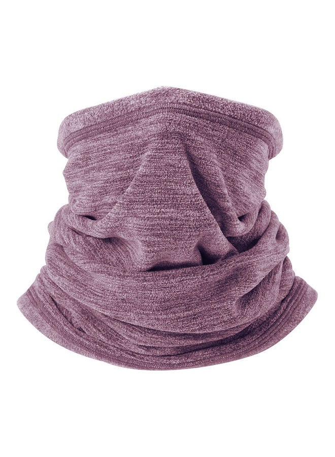 Generic Winter Sports Neck Warm Collar Thicken Soft Face Scarf Mask Neck Gaiter Neck Cover for Winter Brown 30.00*1.00*25.00cm  - Image 1