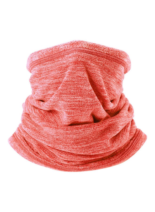 Generic Winter Sports Neck Warm Collar Thicken Soft Face Scarf Mask Neck Gaiter Neck Cover for Winter Orange 30.00*1.00*25.00cm  - Image 5