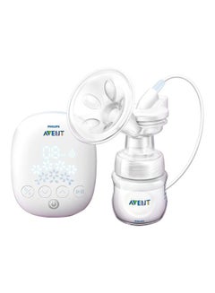 Easy Comfort Single Electric Breast Pump, Lightweight And Compact, BPA Free, Newborn, Pack Of 5, 120 Ml - White