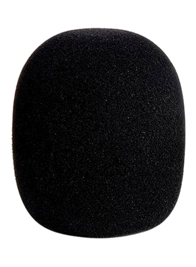 Foam Microphone Sponge Cover Black - Image 1