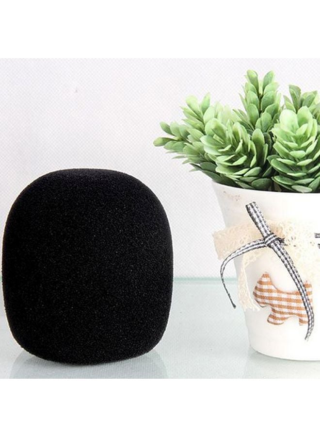 Foam Microphone Sponge Cover Black - Image 2