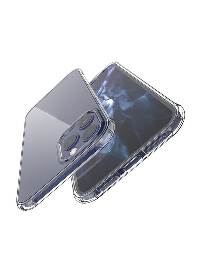 Anti Burst Shockproof Corner TPU Case Cover For Apple iPhone 12/12 Pro (6.1) inch Clear  - Image 2