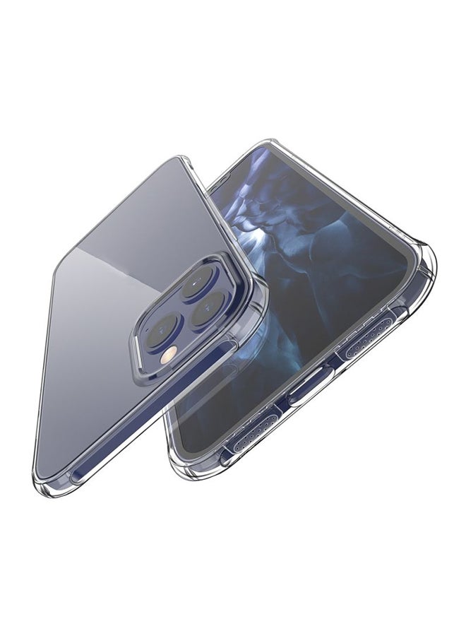 Anti Burst Shockproof Corner TPU Case For Apple iPhone 12 Pro Max Clear Clear  - Image 2