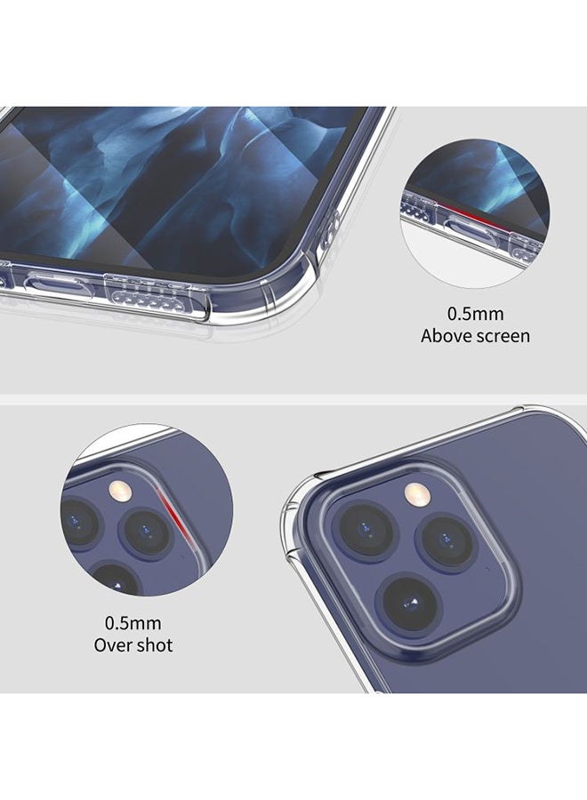Anti Burst Shockproof Corner TPU Case For Apple iPhone 12 Pro Max Clear Clear  - Image 4