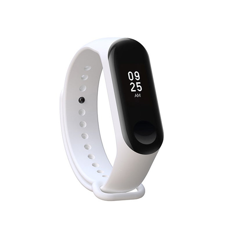 Replacement Silicone 220mm Wriststrap Watch Band White - Image 1