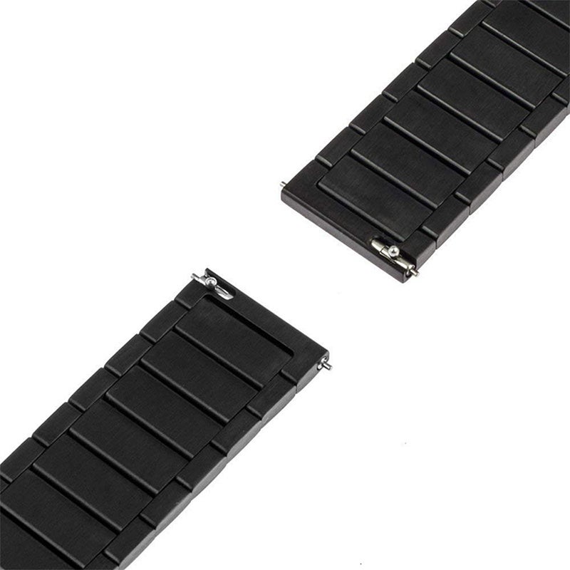 22mm Stainless Steel Watch Band Strap Silver - Image 4