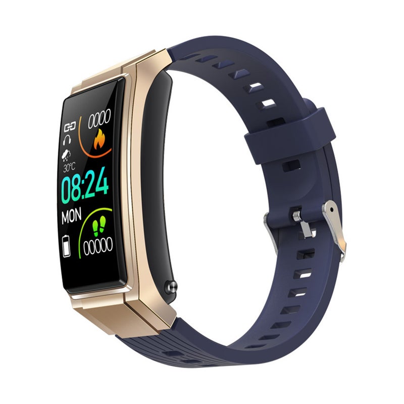 S3 Sports Band BT Wireless Waterproof Running Bracelet Gold  - Image 1