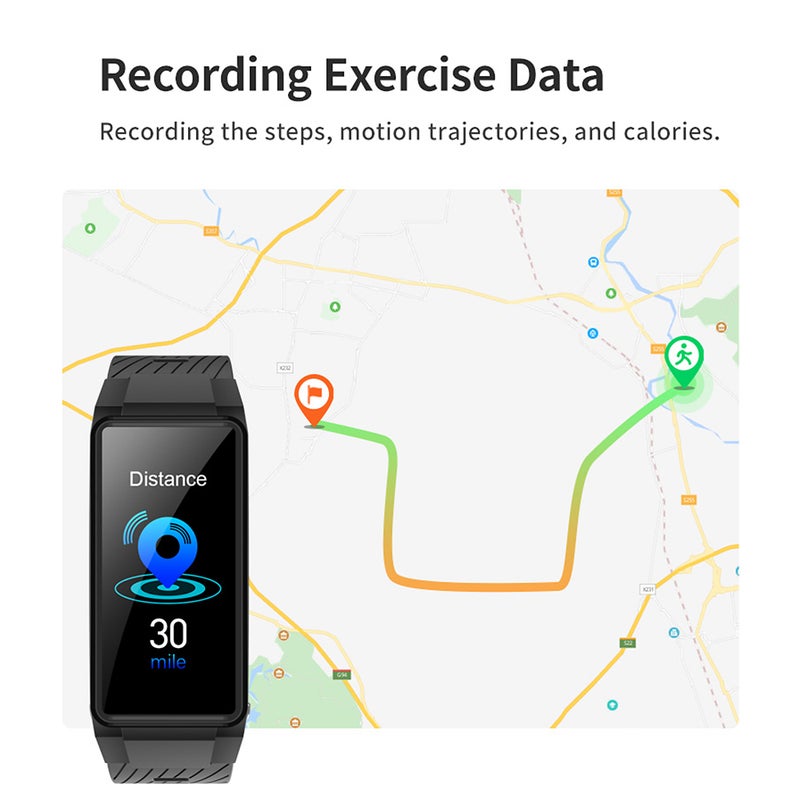 S3 Sports Band BT Wireless Waterproof Running Bracelet Gold  - Image 2