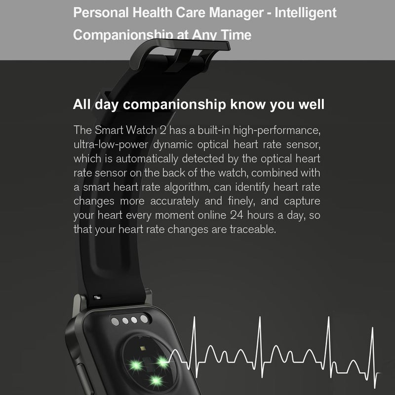 Haylou - LS02 Global Version Smartwatch Black - Image 1