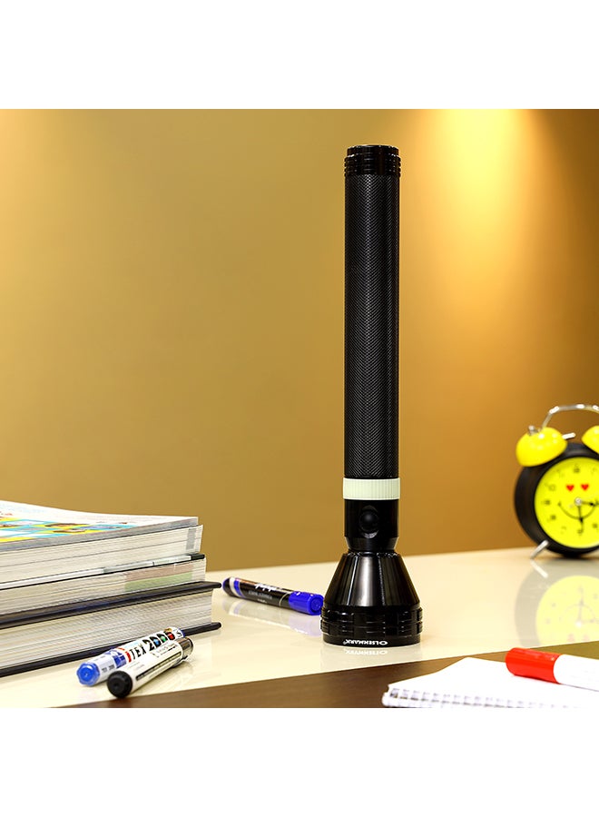 Olsenmark Rechargeable LED Flashlight Torch Black  - Image 5