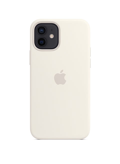 iPhone 12 | 12 Pro Silicone Case with MagSafe White