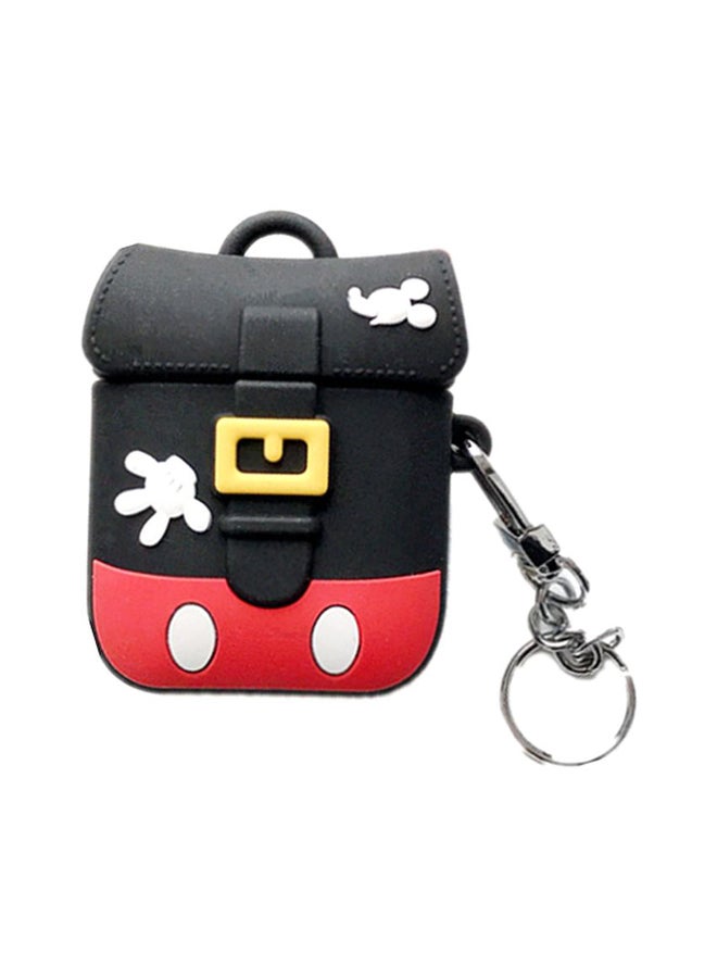 Beauenty Cartoon Bag Shaped Case Cover For Apple AirPods 1/2 Black/Red/White - Image 1