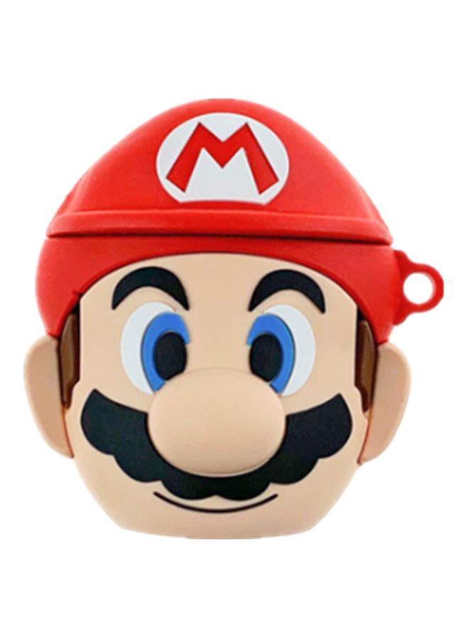 Beauenty Mario Shaped Case Cover For Apple AirPods 1/2 Red/Beige/Black - Image 1