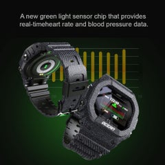 LOKMAT Waterproof Two-way Lookup Fitness Tracker Smartwatch Black  - Image 2