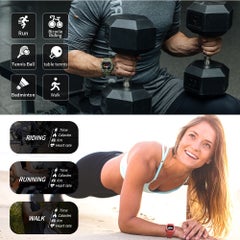 LOKMAT Waterproof Two-way Lookup Fitness Tracker Smartwatch Black  - Image 5