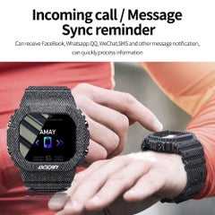 LOKMAT Waterproof Two-way Lookup Fitness Tracker Smartwatch Black  - Image 4