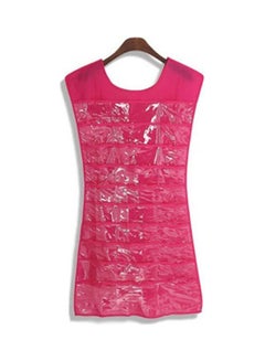 Generic 30 Pocket 24 Hanging Loop Storage Bag Red  - Image 1