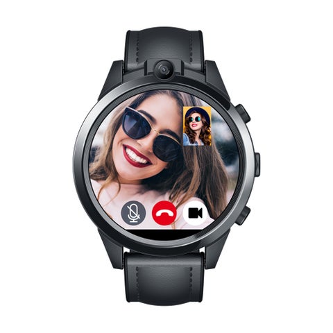 THOR 5 PRO Quad Core Processor Fitness Tracker Smartwatch Black