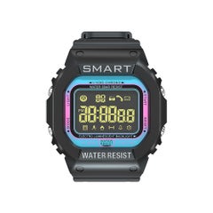 LOKMAT MK22 BT 4.0 Fitness Tracker Smartwatch Black  - Image 1