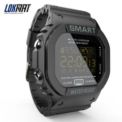 LOKMAT MK22 BT 4.0 Fitness Tracker Smartwatch Black  - Image 2