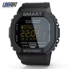 LOKMAT MK22 BT 4.0 Fitness Tracker Smartwatch Black  - Image 3