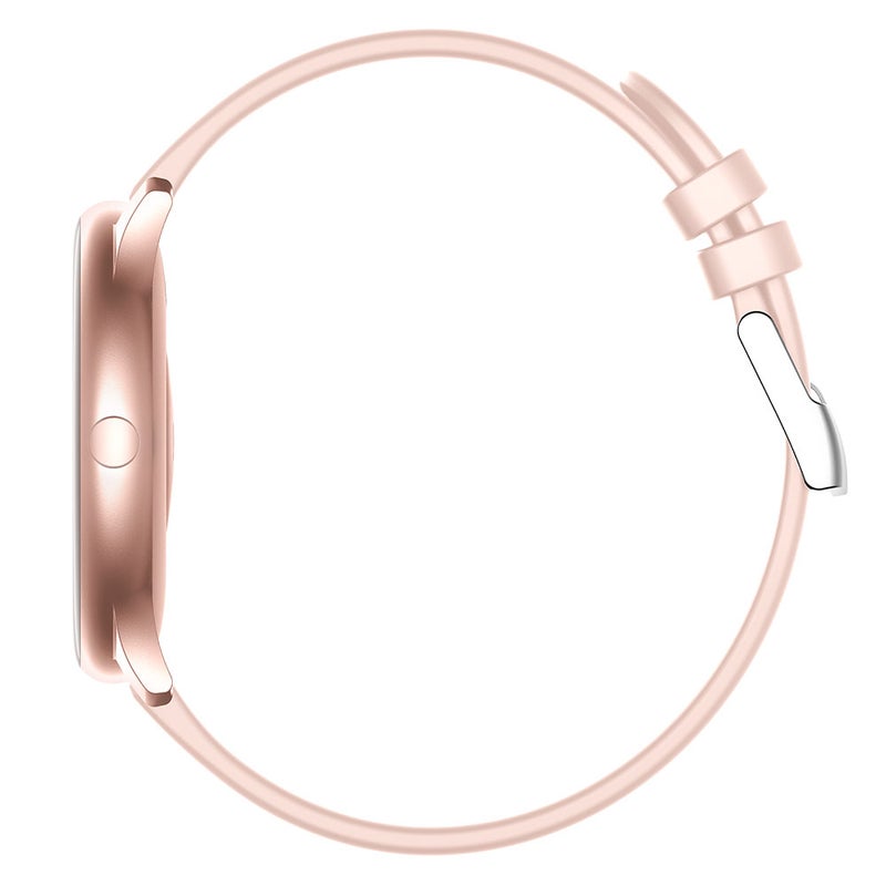 Kingwear - KW19 1.3'' BT 4.0 TFT Waterproof Multi-Sports Mode Smartwatch Pink - Image 1