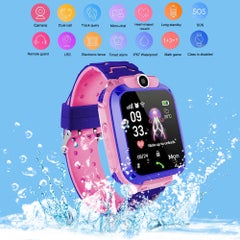 Q12 Kids Intelligent Waterproof Anti-lost Smartwatch Pink - v1602769610/N40927640A_2