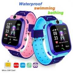 Q12 Kids Intelligent Waterproof Anti-lost Smartwatch Pink - v1602769610/N40927640A_3