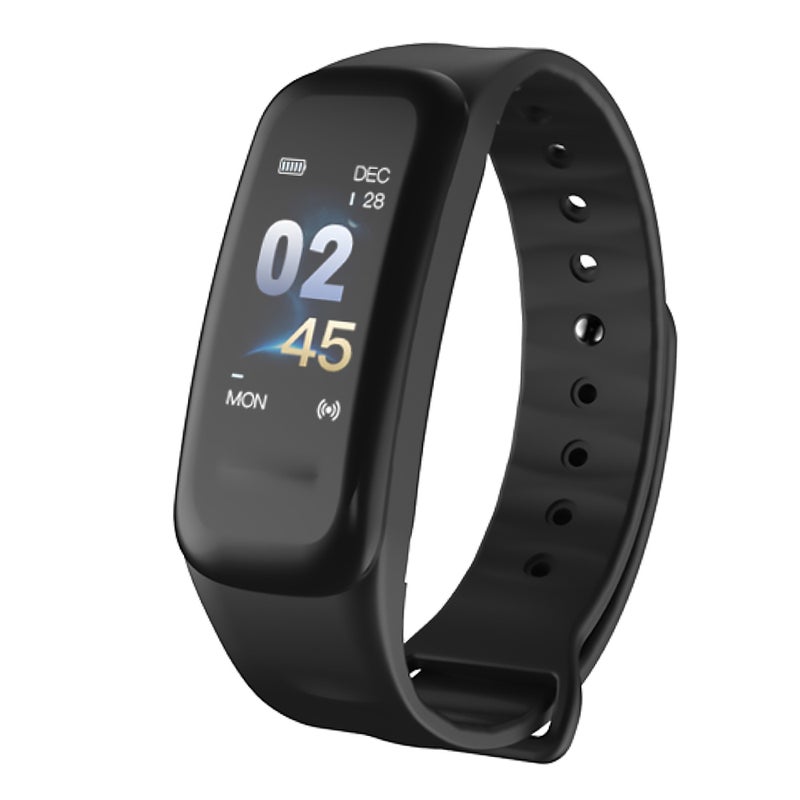 Generic IP67 Waterproof Fitness Tracker Smartwatch Black  - Image 1