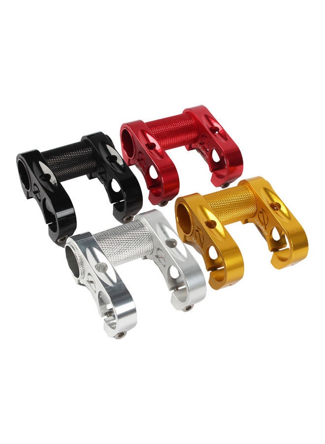 Generic - Litepro Bicycle Double Stem Riser Bicyle Handlebar Stem Adjustable Folding Bike Handlebar Stem 7*7*7cm - Image 1