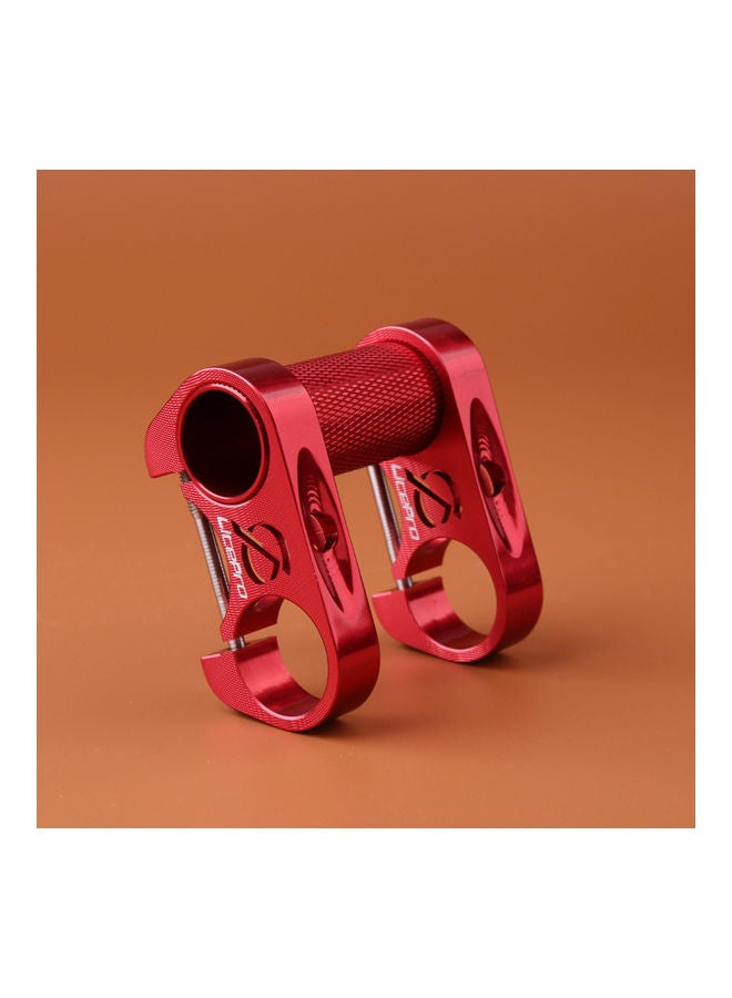 Generic - Litepro Bicycle Double Stem Riser Bicyle Handlebar Stem Adjustable Folding Bike Handlebar Stem 7*7*7cm - Image 1