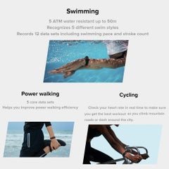 Xiaomi Xiaomi MI Band 4 NFC Version Fitness Tracker Band 0.95inch Black  - Image 3