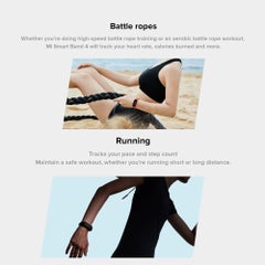 Xiaomi Xiaomi MI Band 4 NFC Version Fitness Tracker Band 0.95inch Black  - Image 2