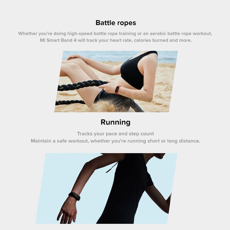 Xiaomi - Xiaomi MI Band 4 NFC Version Fitness Tracker Band 0.95inch Black - Image 1