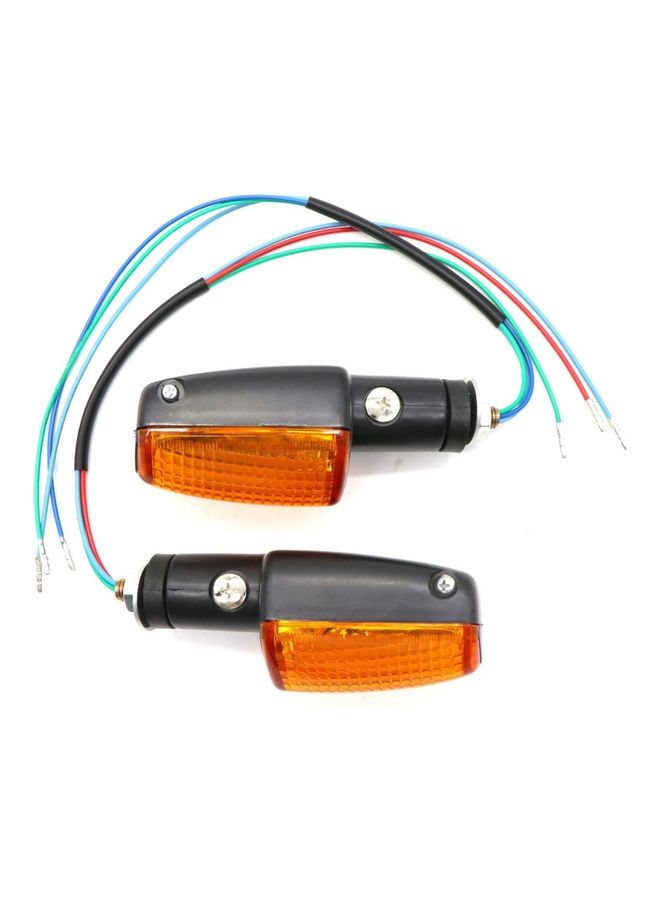 Generic - For HONDA CB400 CB1300 CB250 CB600 Motorcycle Modified Front Rear Turn Signal Indicator Warning Light Lamp - Image 1