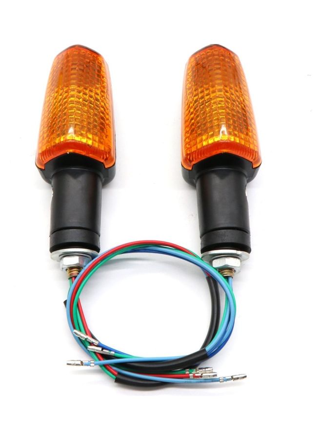 Generic - For HONDA CB400 CB1300 CB250 CB600 Motorcycle Modified Front Rear Turn Signal Indicator Warning Light Lamp - Image 1