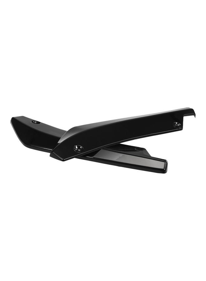 Generic - Universal Rear Bumper Lip Angle Splitters Diffuser Decorative Protection Winglets Side Skirt Extensions - Image 1