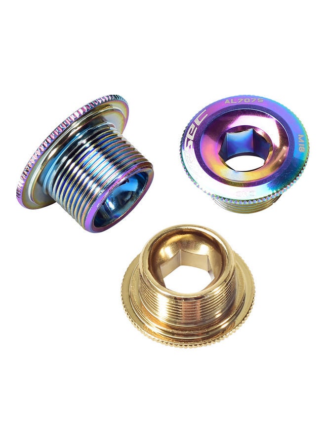 Generic KRSE Crankset Screw M18/M20 Aluminum Alloy Hollow Bike Chain Wheel Right Crank Cap Cover Bicycle Crank Arm Parts - Image 5