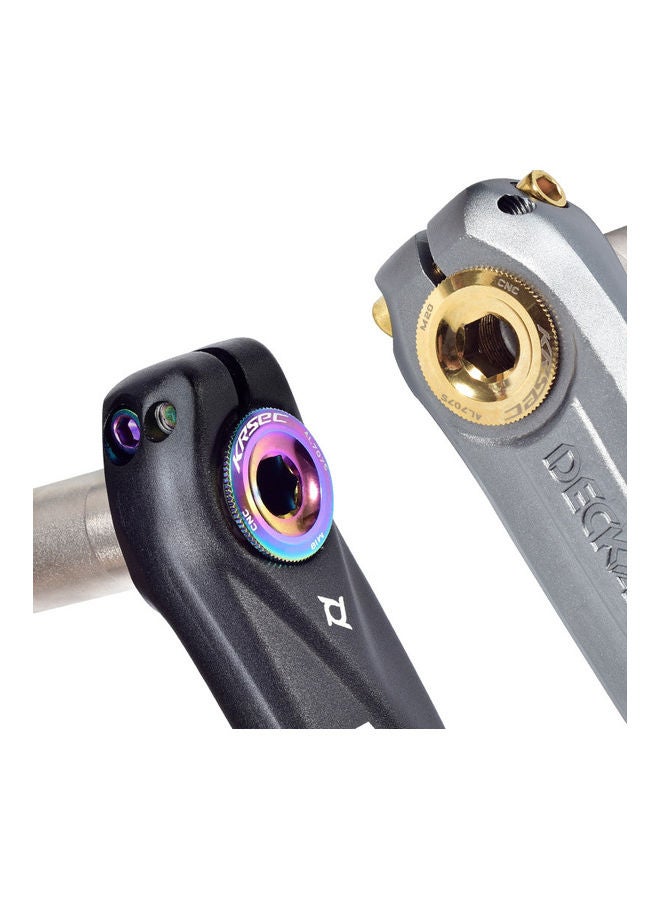 Generic KRSE Crankset Screw M18/M20 Aluminum Alloy Hollow Bike Chain Wheel Right Crank Cap Cover Bicycle Crank Arm Parts 10*10*10cm - Image 3