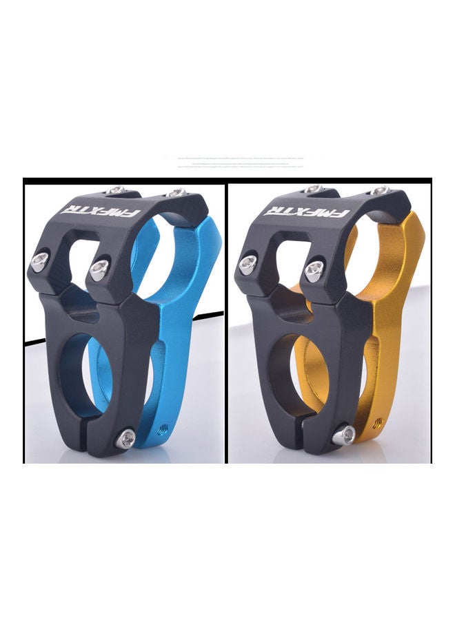 Generic Mountain Bike Handlebar Faucet Accessories Bicycle Downhill Short Handle Climbing Bike Hollow Stem Riser 31.8mm 6*6*6cm  - Image 4