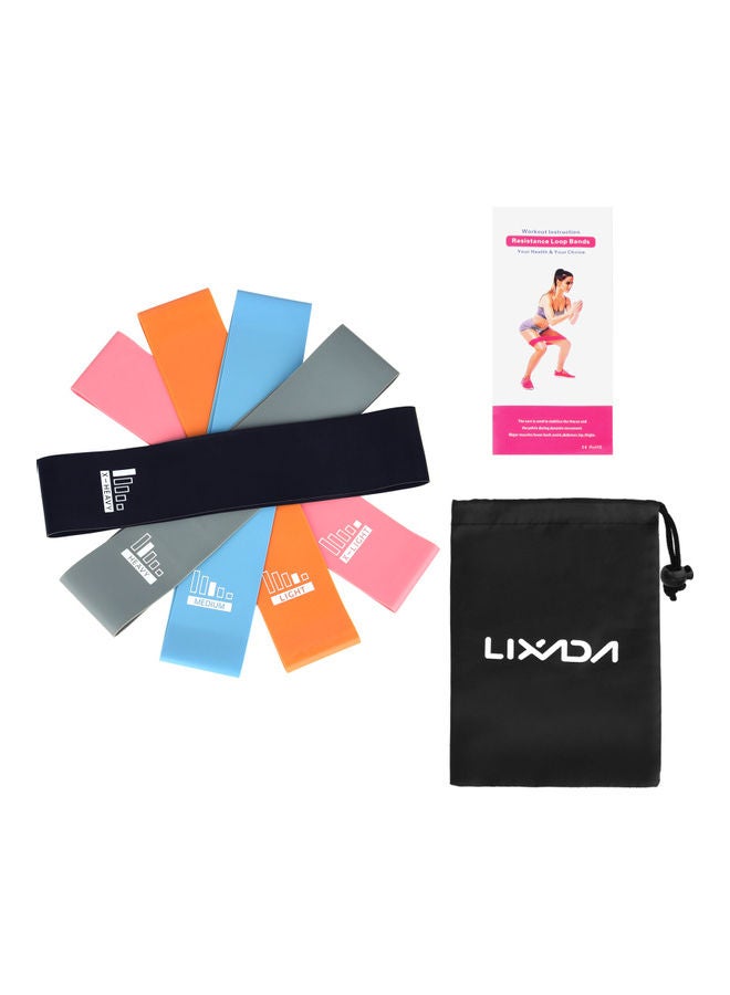 LIXADA Pack Of 5 Resistance Loop Bands 18.00x2.00x11.00cm - Image 4