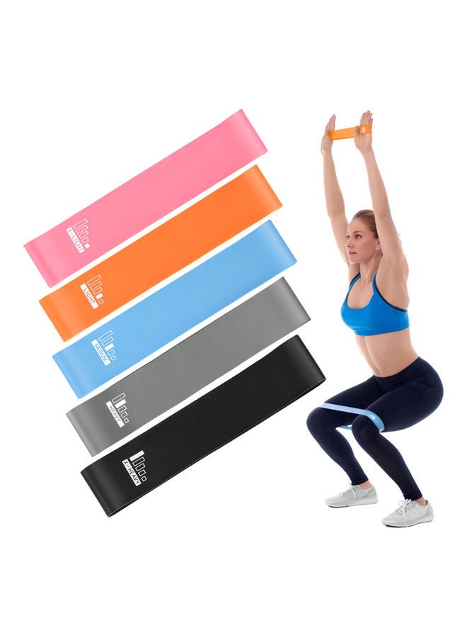 LIXADA Pack Of 5 Resistance Loop Bands 18.00x2.00x11.00cm - Image 3