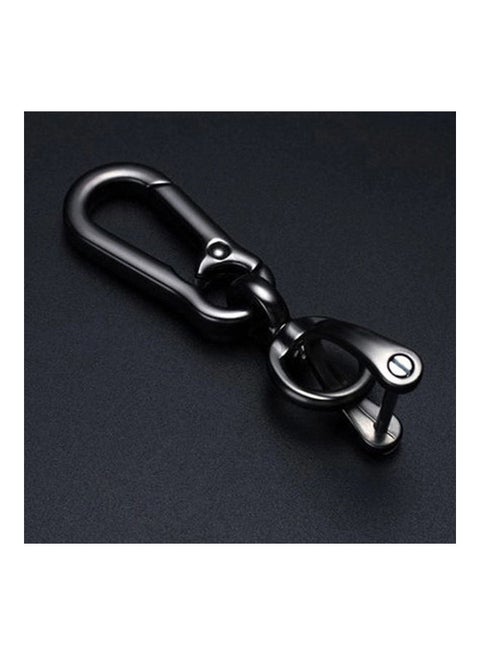 Metal Key Ring Holder Horseshoe Car Keychain Multi-function Keyring