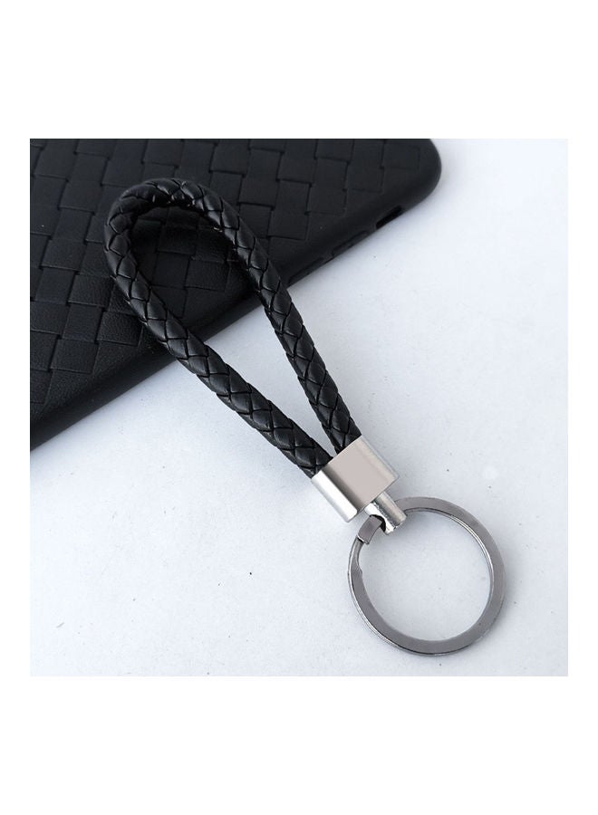 Generic Anti-lost Car Keychain with Phone Number Card Keyring Phone Number Plate Key Ring Auto Vehicle Key Chain Accessories  - Image 3