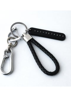 Generic Anti-lost Car Keychain with Phone Number Card Keyring Phone Number Plate Key Ring Auto Vehicle Key Chain Accessories  - Image 2