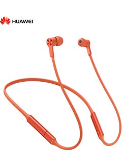 HUAWEI Bluetooth Wireless FreeLace In-Ear Earphone Orange  - Image 1