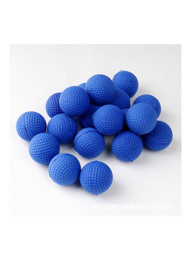 100pcs Round Refill Toy Compatible Replace Bullet Balls for Nerf Rival Zeus Apollo Blasters Kids Toys Style:blue 19*19*19cm - Image 2