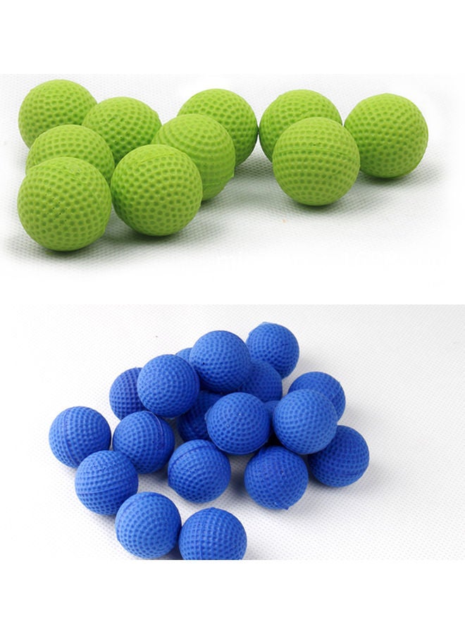 100pcs Round Refill Toy Compatible Replace Bullet Balls for Nerf Rival Zeus Apollo Blasters Kids Toys Style:blue 19*19*19cm - Image 3