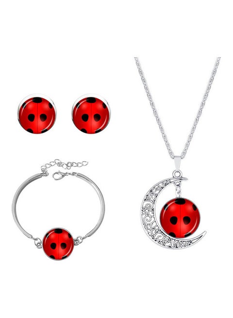 Miraculous Ladybug Ring Cosplay Props Accessories A Set of 3