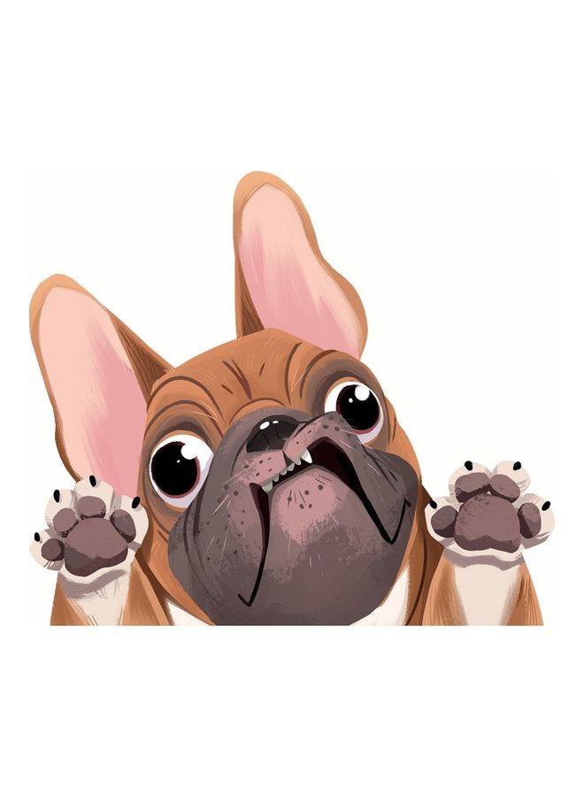 3D Unique Car Styling Funny Puppy Cartoon Car Sticker Colorful Window Body Vinyl Sticker Decal - Image 5